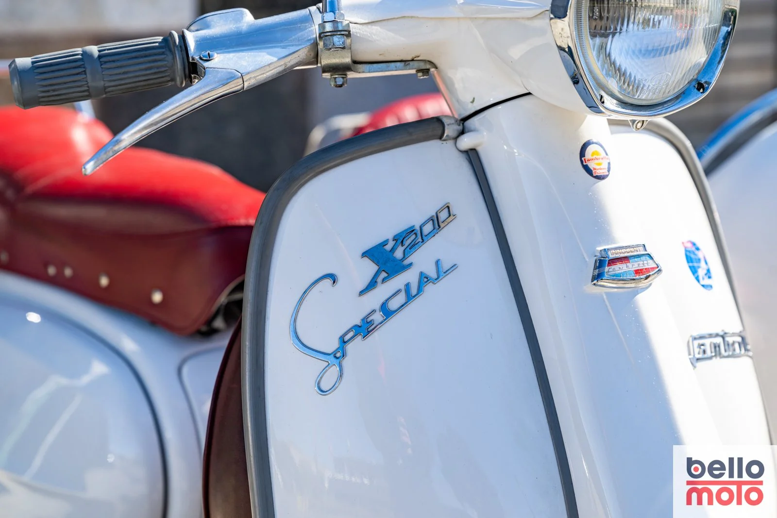 1966 LAMBRETTA SX200 SIDECAR #L90 — Bello Moto SF